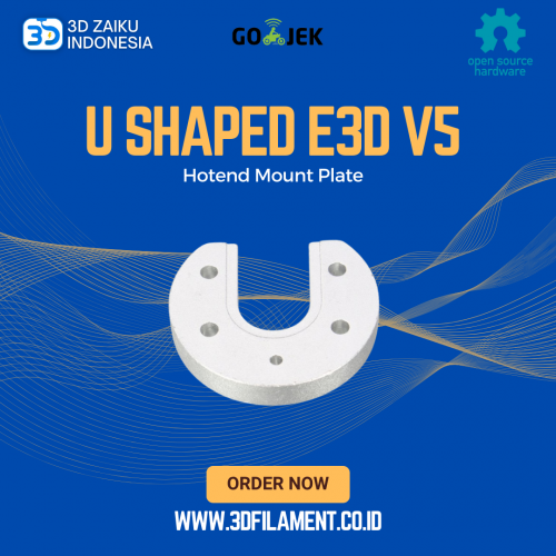 Reprap Hotend Mount Plate U Shaped for E3D V5